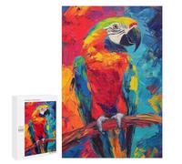 Rompecabezas Difícil para Adultos 1000 PCS Colorful Macaw Painting Rompecabezas para Adultos Juegos De Relajación Desafío Difícil Desafiante De Completar 1000 PCS