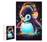 Rompecabezas Difícil para Adultos 1000 PCS Cool Penguin Rompecabezas para Adultos Juegos De Relajación Desafío Difícil Desafiante De Completar 1000 PCS