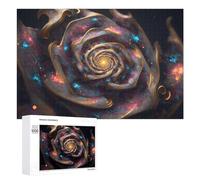 Rompecabezas Difícil para Adultos 1000 PCS Galactic Spiral Nebula Rompecabezas Familiar Juego Regalo De Cumpleaños Gran Regalo para Jugar 1000 PCS