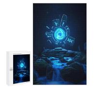 Rompecabezas Difícil para Adultos 1000 PCS Portal Through Space Rompecabezas para Adultos Juegos De Relajación Desafío Difícil Desafiante De Completar 1000 PCS