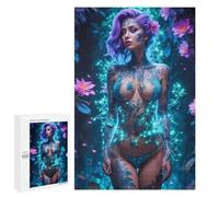 Rompecabezas Difícil para Adultos 1000 PCS Sexy Flower Girl Rompecabezas para Adultos Juegos De Relajación Desafío Difícil Desafiante De Completar 1000 PCS