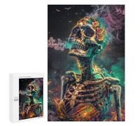 Rompecabezas Difícil para Adultos 1000 PCS Smoking Habit Is Bad Rompecabezas para Adultos Juegos De Relajación Desafío Difícil Desafiante De Completar 1000 PCS