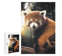 Rompecabezas Difícil para Adultos 1000 PCS The Red Panda Rompecabezas para Adultos Juegos De Relajación Desafío Difícil Desafiante De Completar 1000 PCS