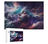 Rompecabezas Difícil para Adultos 300 PCS Clouds of Dreams Ethereal Artistry Rompecabezas Familiar Juego Regalo De Cumpleaños Gran Regalo para Jugar 300 PCS