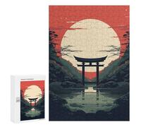 Rompecabezas Difícil para Adultos 300 PCS Gate Secret Rompecabezas para Adultos Juegos De Relajación Desafío Difícil Desafiante De Completar 300 PCS