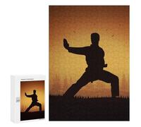Rompecabezas Difícil para Adultos 300 PCS Karate 5 Rompecabezas para Adultos Juegos De Relajación Desafío Difícil Desafiante De Completar 300 PCS
