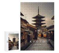 Rompecabezas Difícil para Adultos 300 PCS Kyoto Japan Rompecabezas para Adultos Juegos De Relajación Desafío Difícil Desafiante De Completar 300 PCS