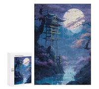 Rompecabezas Difícil para Adultos 300 PCS Magic Forest Rompecabezas para Adultos Juegos De Relajación Desafío Difícil Desafiante De Completar 300 PCS