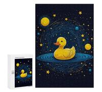 Rompecabezas Difícil para Adultos 300 PCS Space Duck Goose Rompecabezas para Adultos Juegos De Relajación Desafío Difícil Desafiante De Completar 300 PCS