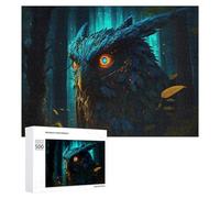 Rompecabezas Difícil para Adultos 500 PCS Enchanted Forest Guardian Rompecabezas Familiar Juego Regalo De Cumpleaños Gran Regalo para Jugar 500 PCS