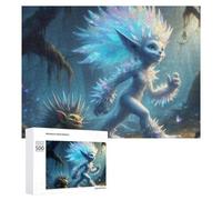 Rompecabezas Difícil para Adultos 500 PCS Fantasy Forest Creatures Rompecabezas para Adultos Juguete Decoración De Pared Carrera De Velocidad Manual Desafío Educativo 500 PCS