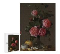 Rompecabezas Difícil para Adultos 500 PCS Floral Still Life Rompecabezas para Adultos Juegos De Relajación Desafío Difícil Desafiante De Completar 500 PCS
