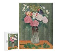 Rompecabezas Difícil para Adultos 500 PCS Flowers in A Vase Rompecabezas para Adultos Juegos De Relajación Desafío Difícil Desafiante De Completar 500 PCS