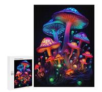 Rompecabezas Difícil para Adultos 500 PCS Mushrooms No1 Rompecabezas para Adultos Juegos De Relajación Desafío Difícil Desafiante De Completar 500 PCS
