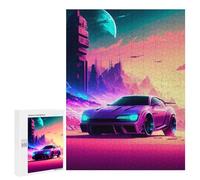 Rompecabezas Difícil para Adultos 500 PCS Retro Car 12 Rompecabezas para Adultos Juegos De Relajación Desafío Difícil Desafiante De Completar 500 PCS