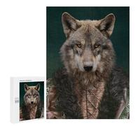 Rompecabezas Difícil para Adultos 500 PCS The Medieval Wolf Rompecabezas para Adultos Juegos De Relajación Desafío Difícil Desafiante De Completar 500 PCS
