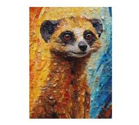 Rompecabezas Difícil para Adultos 52x38cm/1000pcs Meerkat Colorful Rompecabezas para Adolescentes Juguetes De Bricolaje Difícil Gran Regalo para Jugar 52x38cm/1000pcs