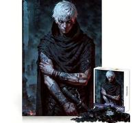 Rompecabezas difícil para Adultos Asesino Revenant Tatuado de 1000 Piezas Fortalece la Memoria y Alivia el estrés Pieza de Arte 38x26cm