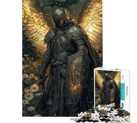 Rompecabezas difícil para Adultos de 1000 Piezas Caballero Angélico Rompecabezas para Adultos Juegos relajantes Vacaciones en casa Matar el Tiempo Regalo de cumpleaños Regalos (tamaño 50x75cm)
