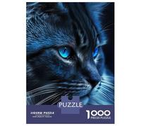Rompecabezas Difícil para Adultos De 1000 Piezas Cat Close Up Rompecabezas para Adultos Juegos Relajantes Mejora La Memoria Regalo De Cumpleaños, Regalos, 70x50cm/1000pcs