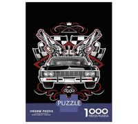 Rompecabezas Difícil para Adultos De 1000 Piezas Classic Car with Guns Rompecabezas para Adultos Juego Familiar Difícil Gran Regalo para Jugar 38x26cm/1000pcs