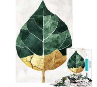 Rompecabezas difícil para Adultos de 1000 Piezas con diseño Abstracto de Pan de Oro Ayuda a ejercitar el Cerebro Juguete Educativo para Toda la Familia a Partir de 14 años 38x26cm