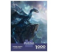 Rompecabezas Difícil para Adultos De 1000 Piezas Dragon On The Cliff Edge Rompecabezas para Adultos Juegos Relajantes Mejora La Memoria Regalo De Cumpleaños, Regalos, 38x26cm/1000pcs