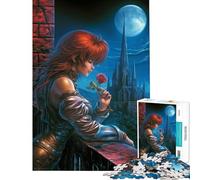 Rompecabezas difícil para Adultos de 1000 Piezas fantasía Romance desafiante decoración para el hogar Juego Familiar para Mayores de 14 años (38x52cm)
