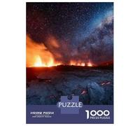 Rompecabezas Difícil para Adultos De 1000 Piezas Fire and Sky Rompecabezas para Adultos Juegos Relajantes Mejora La Memoria Regalo De Cumpleaños, Regalos, 70x50cm/1000pcs