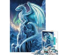 Rompecabezas difícil para adultos de 1000 piezas Frozen Dragon Majesty Rompecabezas para adolescentes Actividades divertidas para pasar el tiempo en casa durante las vacaciones Juego desafiante Regalo