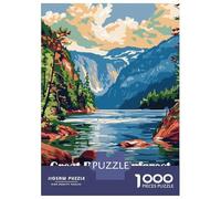 Rompecabezas Difícil para Adultos De 1000 Piezas Great Bear Rainforest Canada Landscape Rompecabezas Antiestrés Juguetes De Corte De Precisión Gran Regalo para Jugar 38x26cm/1000pcs