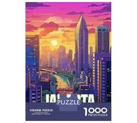 Rompecabezas Difícil para Adultos De 1000 Piezas Jakarta Indonesia Rompecabezas para Adolescentes Juegos Divertidos Regalos para Mujeres Desafiante De Completar 52x38cm/1000pcs
