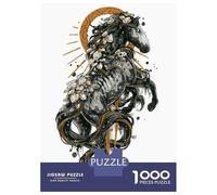 Rompecabezas Difícil para Adultos De 1000 Piezas Kelpie Rompecabezas para Adultos Juego De Ingenio Carrera De Velocidad De Manos Desafío Educativo 52x38cm/1000pcs