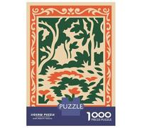 Rompecabezas Difícil para Adultos De 1000 Piezas Le Jardin Vintage Rompecabezas Antiestrés Juguetes De Corte De Precisión Gran Regalo para Jugar 52x38cm/1000pcs
