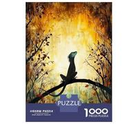 Rompecabezas Difícil para Adultos De 1000 Piezas Lizards Golden Dawn Rompecabezas para Adolescentes Juegos Divertidos Regalos para Mujeres Desafiante De Completar 70x50cm/1000pcs