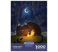 Rompecabezas Difícil para Adultos De 1000 Piezas Marshmallow at The Fire Rompecabezas para Adultos Juego Familiar Difícil Gran Regalo para Jugar 70x50cm/1000pcs