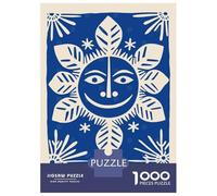 Rompecabezas Difícil para Adultos De 1000 Piezas Merry & Bright Sun Print Rompecabezas Antiestrés Juguetes De Corte De Precisión Gran Regalo para Jugar 70x50cm/1000pcs