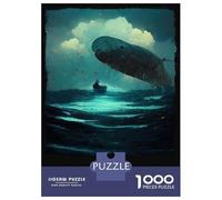 Rompecabezas Difícil para Adultos De 1000 Piezas Moby Dick Rompecabezas para Adolescentes Juegos Divertidos Regalos para Mujeres Desafiante De Completar 38x26cm/1000pcs