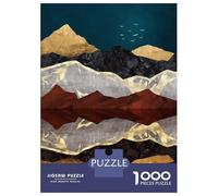 Rompecabezas Difícil para Adultos De 1000 Piezas Mountain Peak Reflection Rompecabezas para Adultos Juguetes Antiestrés Desafío Educativo De Corte De Precisión 52x38cm/1000pcs