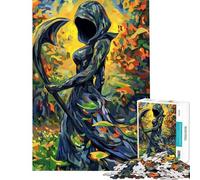 Rompecabezas difícil para Adultos de 1000 Piezas Muerte en el Bosque Rompecabezas Relajante para Adultos Mejora la Memoria Un Reto para completar (tamaño 38x26cm)