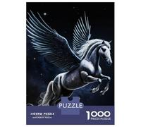 Rompecabezas Difícil para Adultos De 1000 Piezas Mystic Dark Horse Rompecabezas para Adultos Juego Familiar Difícil Gran Regalo para Jugar 38x26cm/1000pcs