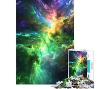 Rompecabezas difícil para Adultos de 1000 Piezas Nebula Bloom Actividades Divertidas en casa Actividades Familiares Juegos Divertidos Apto para Mayores de 14 años 38x52cm