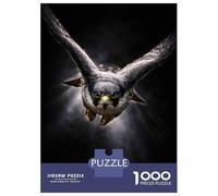 Rompecabezas Difícil para Adultos De 1000 Piezas Peregrine Falcon in Flight Rompecabezas Antiestrés Juguetes De Corte De Precisión Gran Regalo para Jugar 38x26cm/1000pcs
