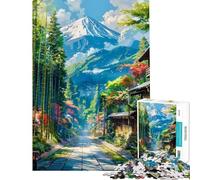 Rompecabezas difícil para Adultos de 1000 Piezas Serenidad ﹨u Tranquilidad Rompecabezas antiestrés para Adultos Juguetes Decoración del hogar Desafiante de completar (Tamaño 38x26cm)