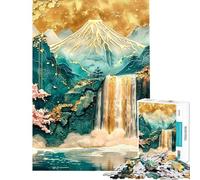 Rompecabezas difícil para Adultos de 1000 Piezas Serenidad ﹨u Tranquilidad Rompecabezas para Adultos Juegos relajantes Vacaciones en casa Matar el Tiempo Regalo de cumpleaños Regalos (tamaño 38x52cm)