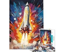 Rompecabezas difícil para Adultos de 1000 Piezas Sky Explorer Ayuda a ejercitar el Cerebro Juguete Educativo para la diversión Familiar a Partir de 14 años 38x26cm