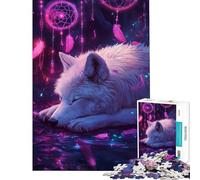 Rompecabezas difícil para Adultos de 1000 Piezas Sueños susurrantes Rompecabezas antiestrés para Adultos Decoración del hogar Un Reto para completar (tamaño 38x52cm)