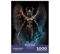 Rompecabezas Difícil para Adultos De 1000 Piezas Tanatos The God of Death Rompecabezas para Adultos Juego Familiar Difícil Gran Regalo para Jugar 70x50cm/1000pcs