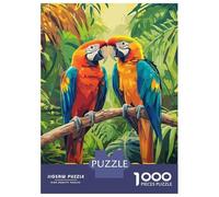 Rompecabezas Difícil para Adultos De 1000 Piezas Two Macaws in Jungle Rompecabezas para Adolescentes Juegos Divertidos Regalos para Mujeres Desafiante De Completar 70x50cm/1000pcs