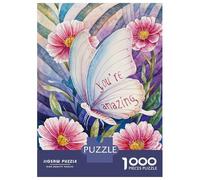 Rompecabezas Difícil para Adultos De 1000 Piezas You Are Amazing Rompecabezas para Adultos Juguetes De Bricolaje Mejora La Memoria Desafiante De Completar 38x26cm/1000pcs